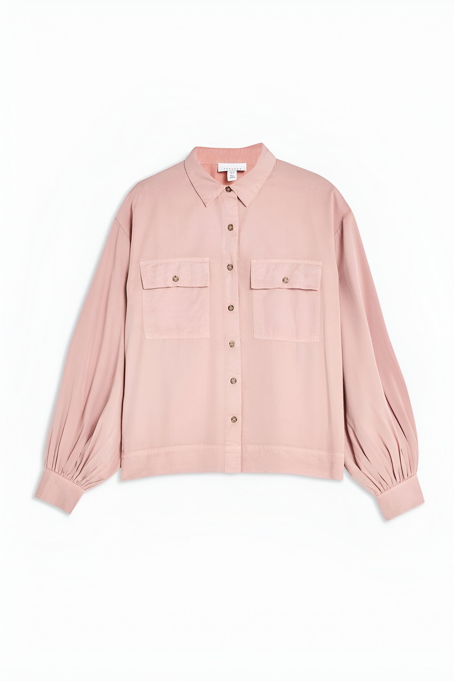 Kemeja Oversized Blush Pink A